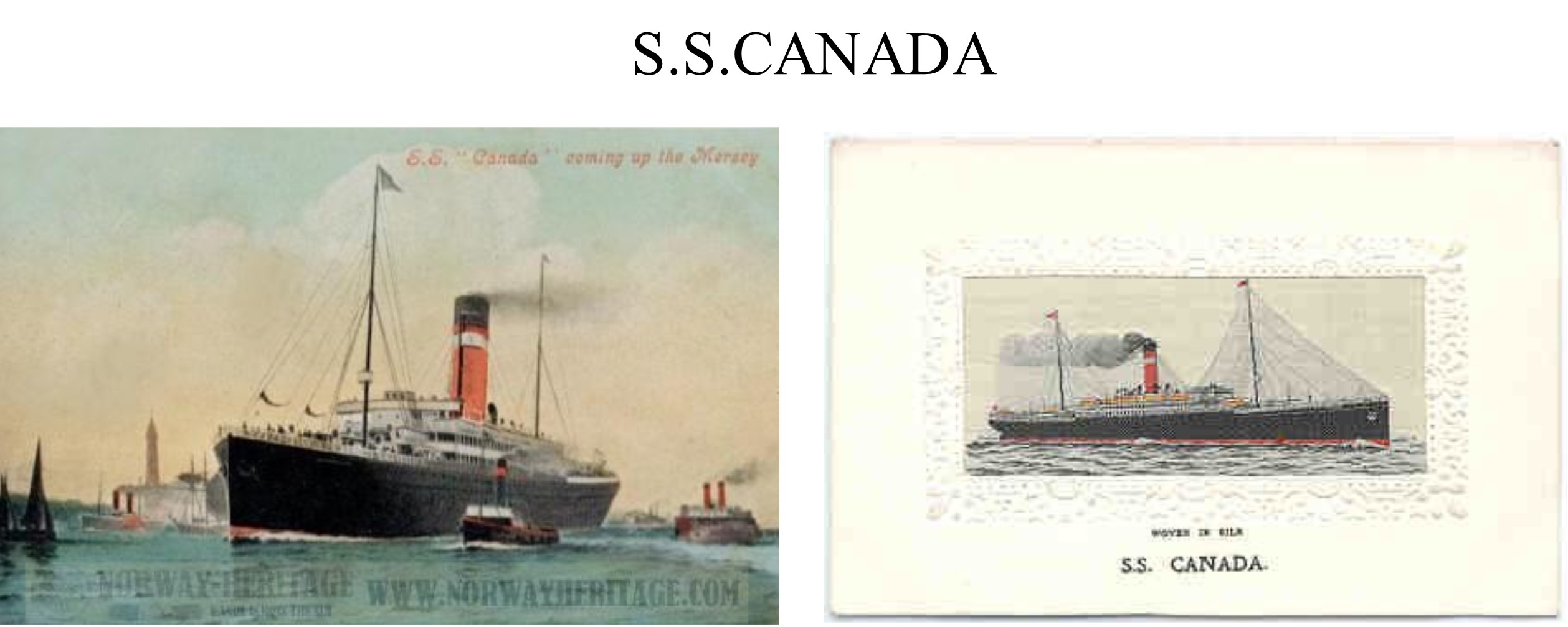 SS Canada pictures